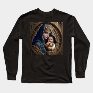 Madonna and Child Long Sleeve T-Shirt